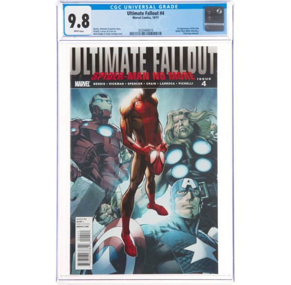 Ultimate Fallout #4 (Marvel, 2011) CGC NM/MT 9.8 White pages