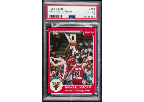 1984 Star Co. Michael Jordan #101 PSA VG-EX 4